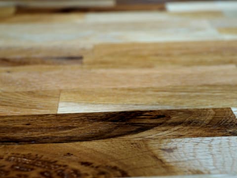brown wooden table on brown wooden floor
