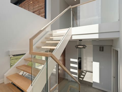 a staircase in a house