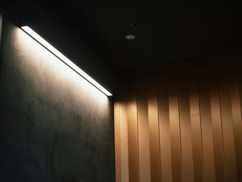 Magnetic & Linear Track Systems: white ceiling with white light