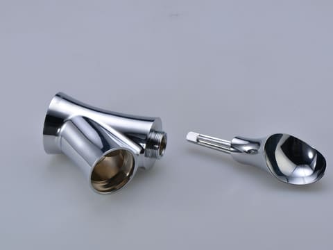 Rain Shower & Thermostatic Systems: silver and gold steel tool